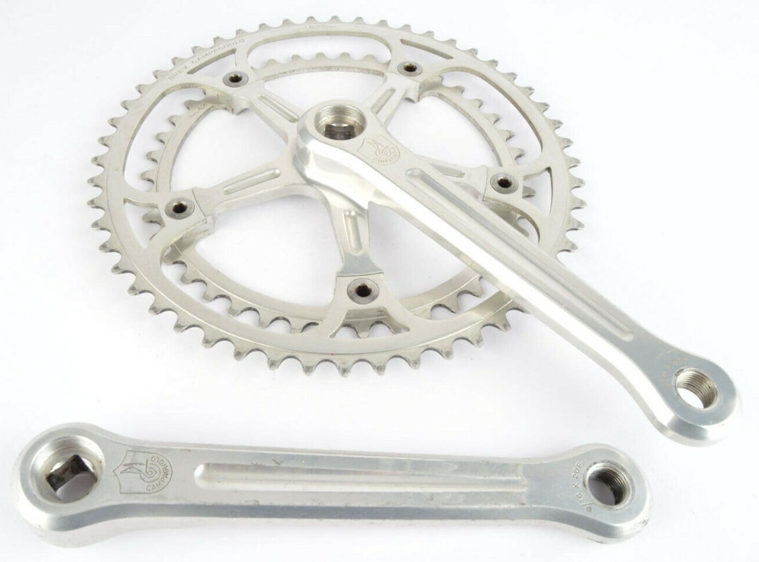 Vintage Campagnolo Super Record crankset
