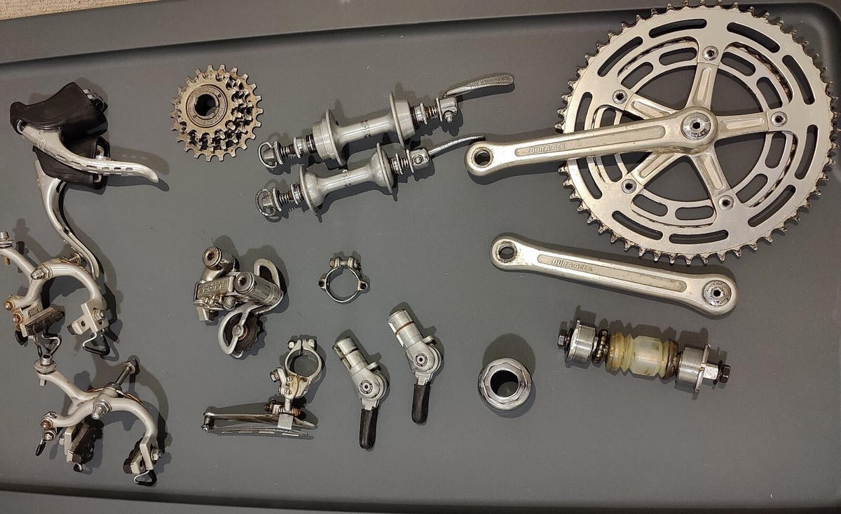 Classic Shimano Dura-Ace groupset